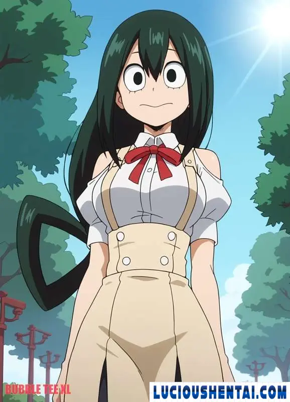 Tsuyu Asui's Steamy Adventure in My Hero Academia