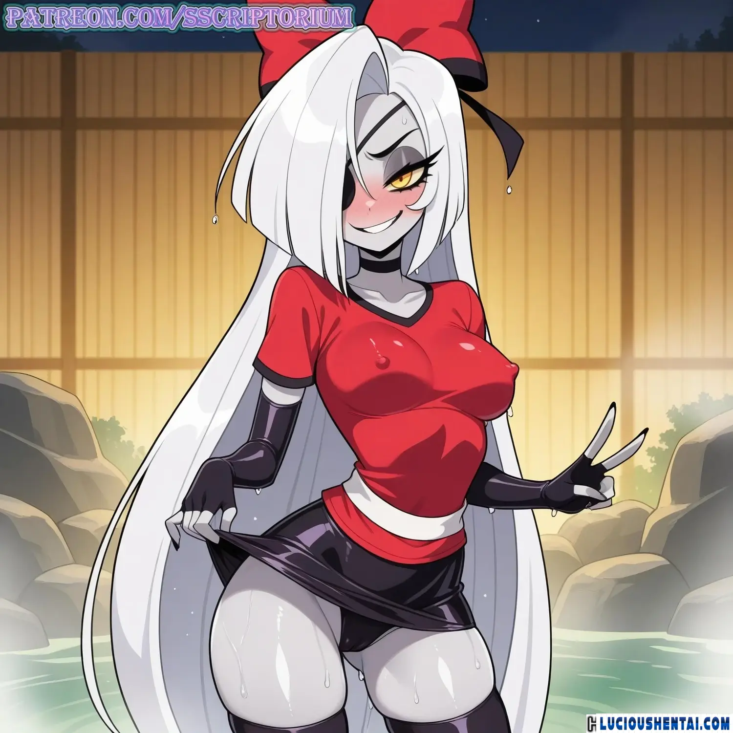 Vaggie’s Sensual Escapades in Hazbin Hotel