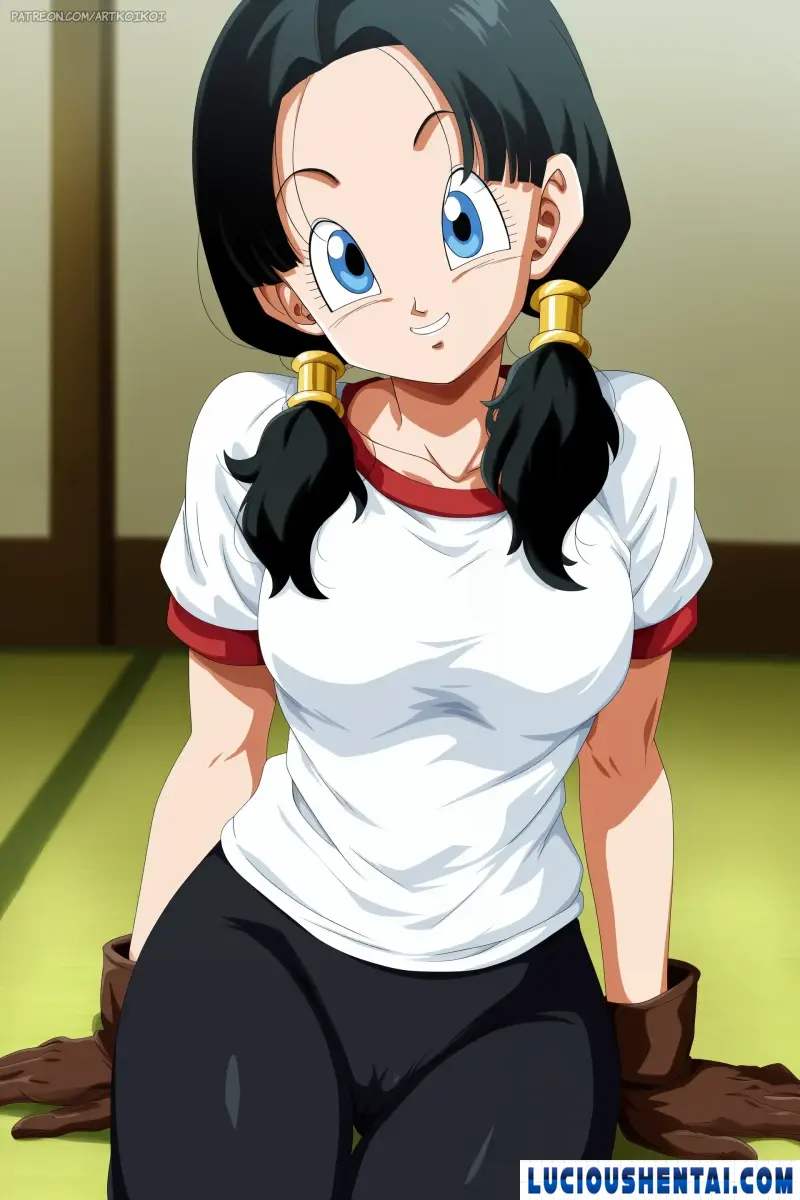 Videl’s Enchanted Encounter in Capsule Corp