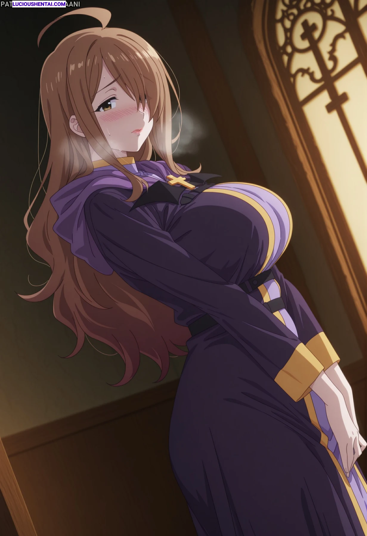 Horny Wiz Begs for 92P KonoSuba Sex by Kawaani