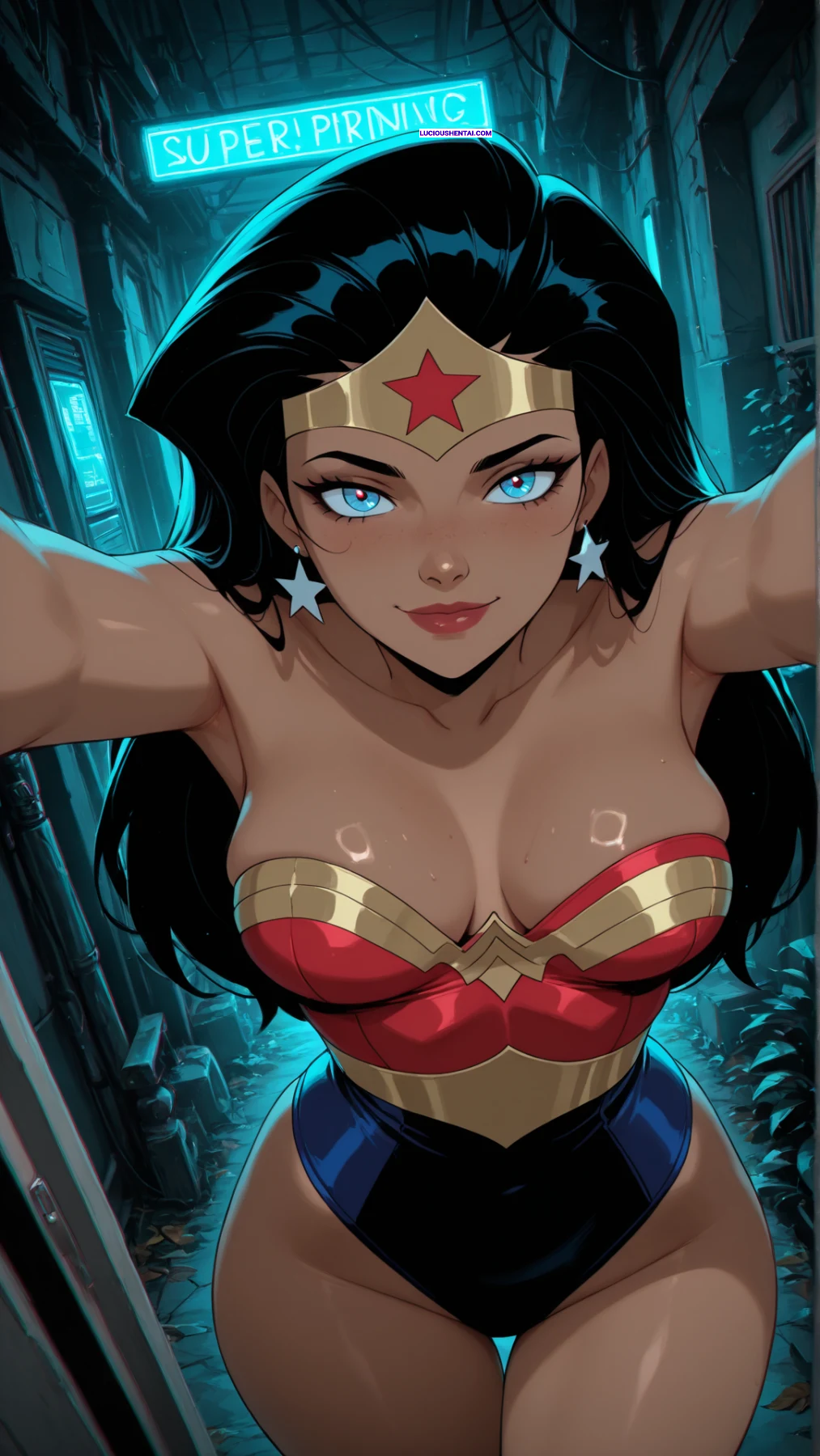 Busty Wonder Woman Fucked Hard in NSFW Pack #2
