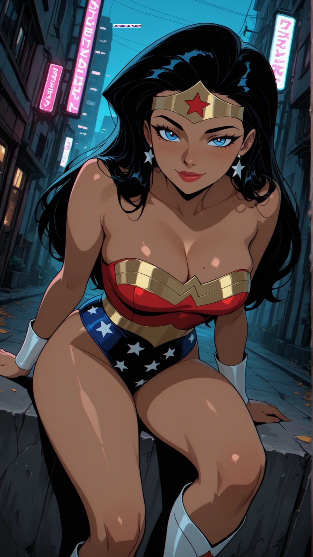 Wonder Woman Ravished in NSFW Sex Pack by AI-Universe