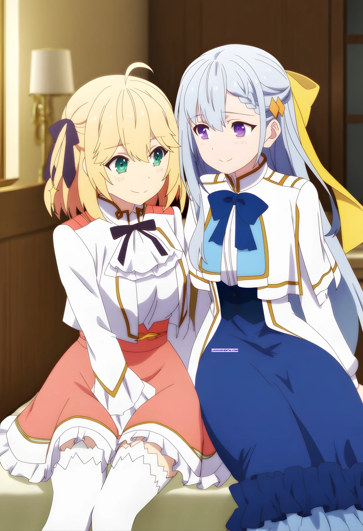 Hot Anisphia and Euphylia Unleash Insane Yuri Passion