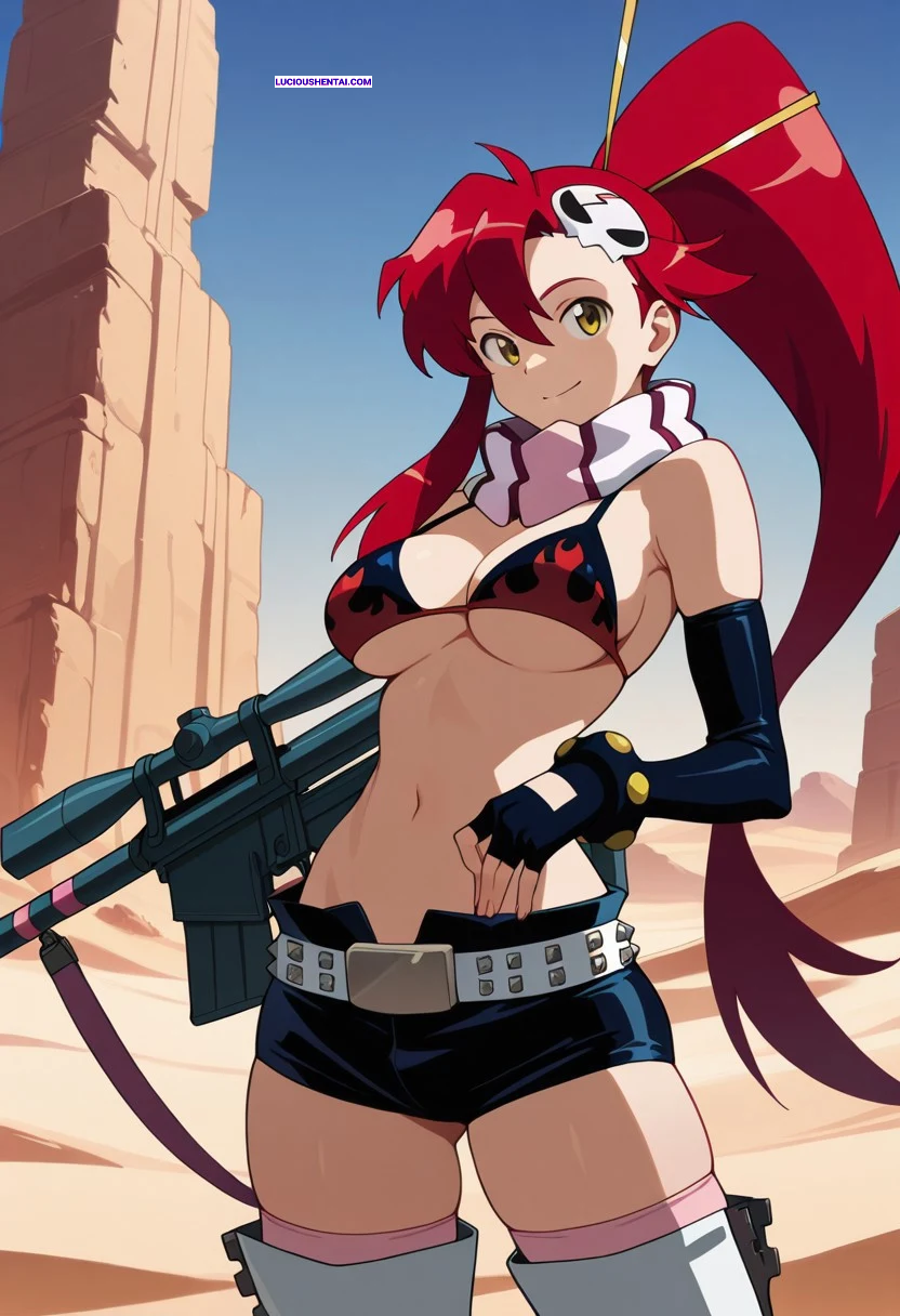 Explosive Sex with Busty Yoko Littner in Gurren Lagann