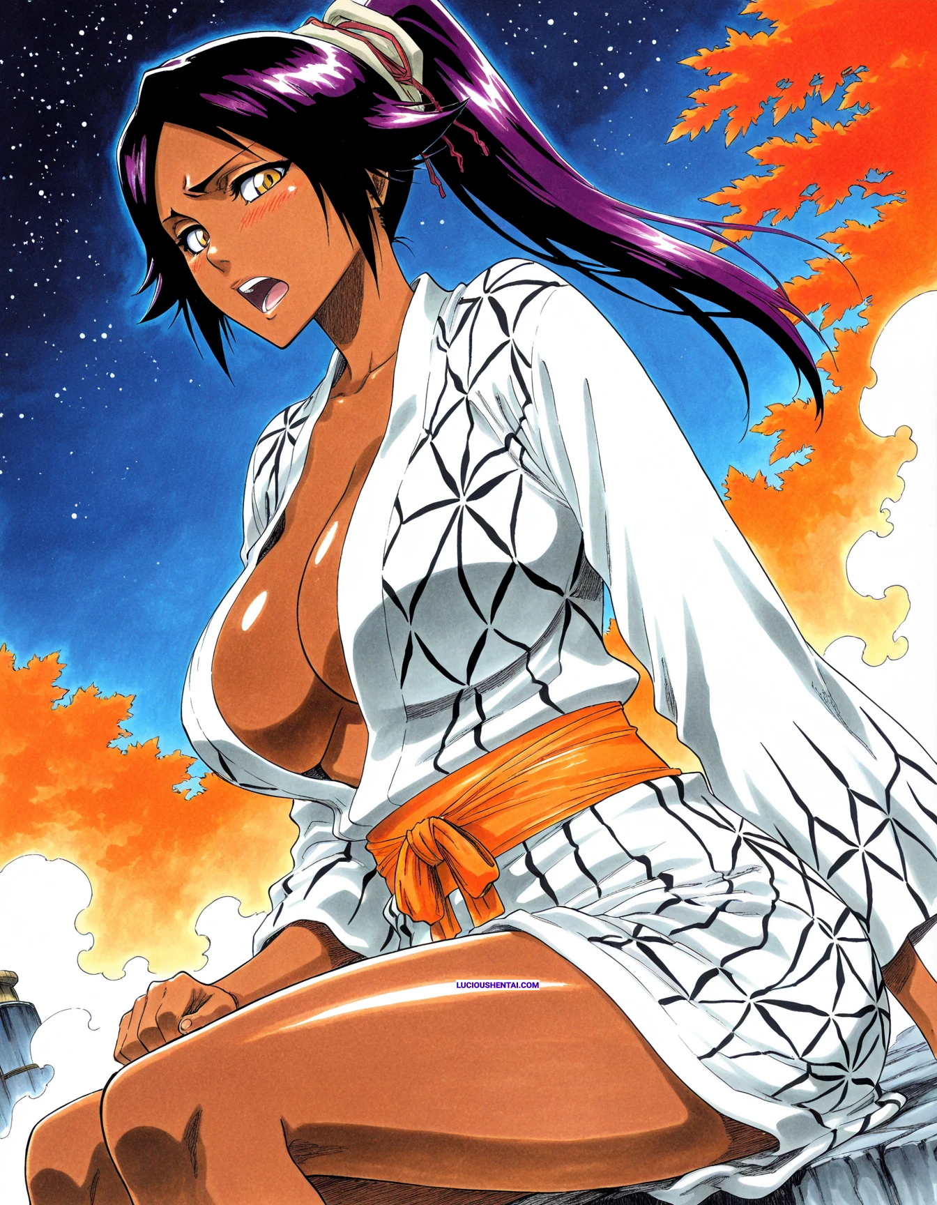 Yoruichi’s Steamy BLEACH Sex Romp by Tarte Unleashed