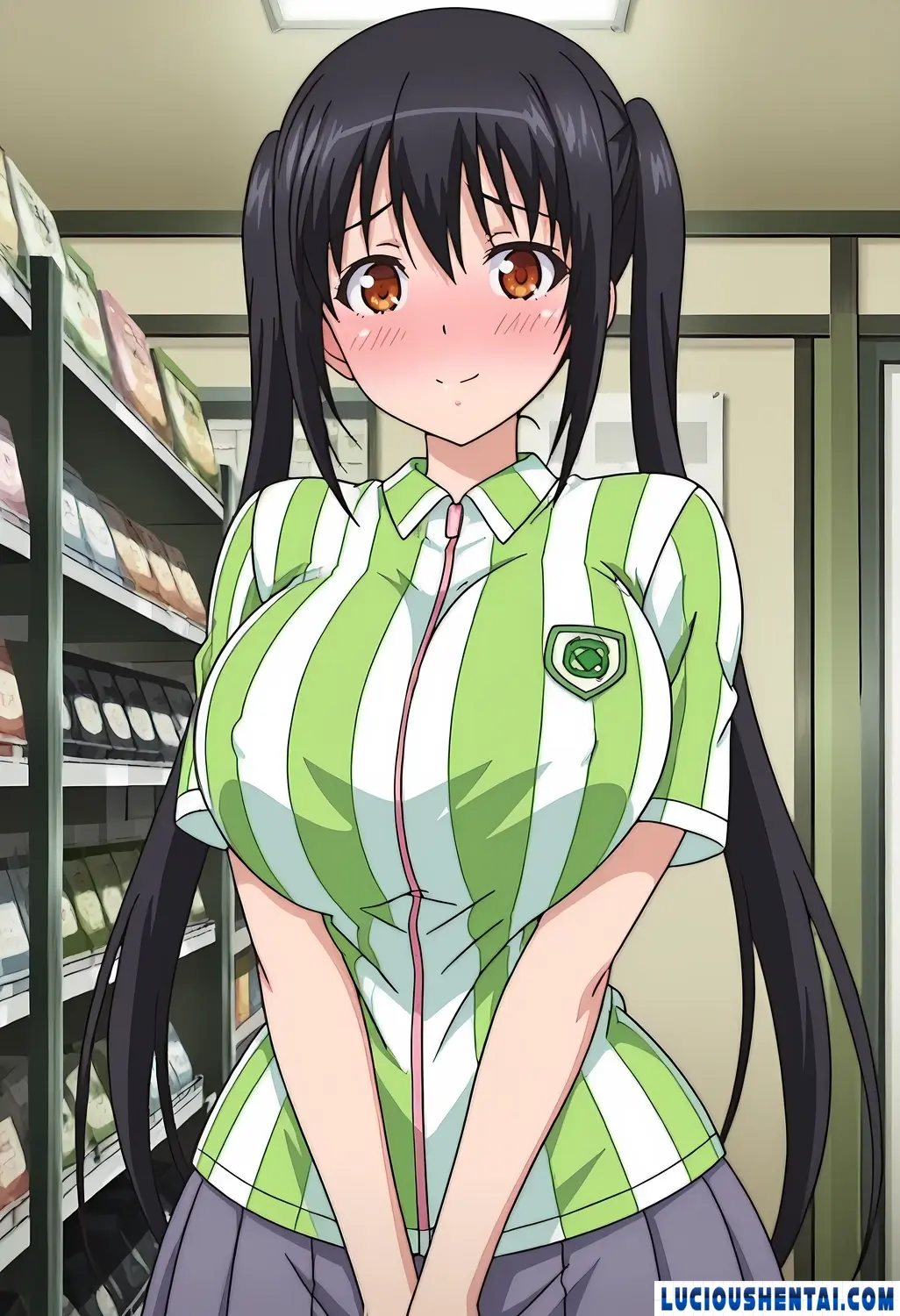 Yui’s Secret Moments at the Ero Convenience Store
