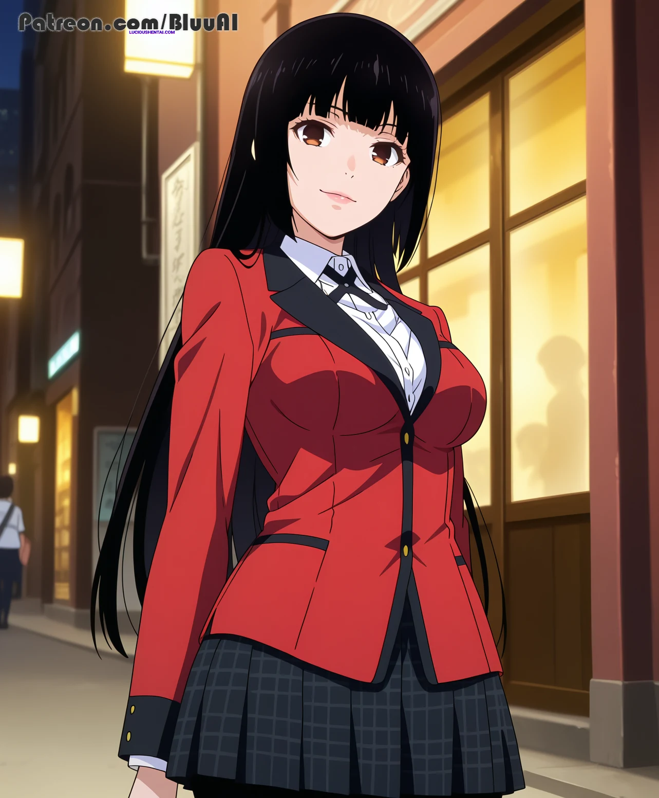 Watch Yumeko Jabami Fucked in Kakegurui Sex by Bluu AI