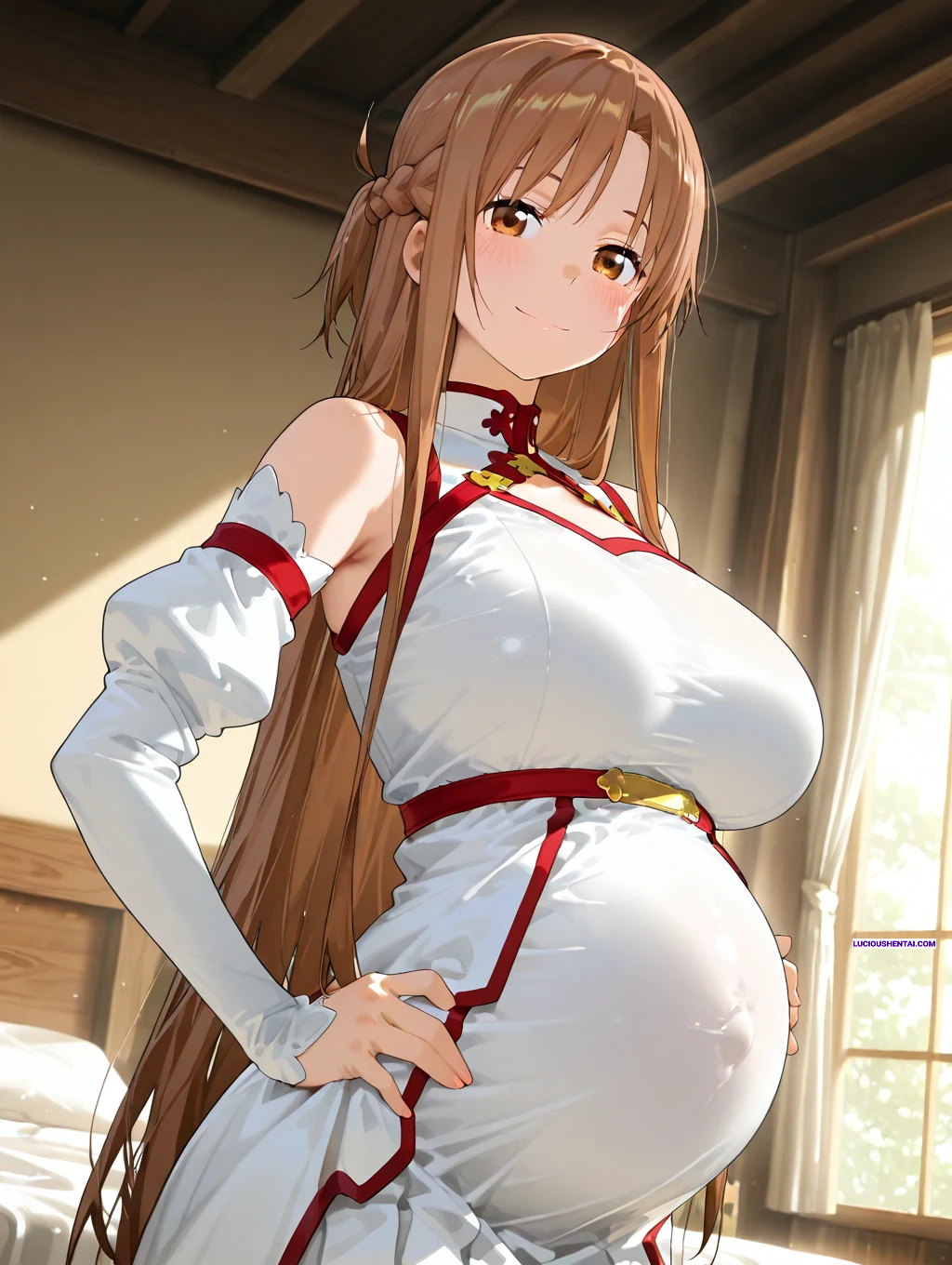 Yuuki Asuna Fucked Raw by RockMan in Hot Hentai Action